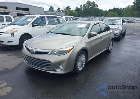 2013 Toyota Avalon Hybrid Limited from USA, damaged, VIN 4T1BD1EB6DU008322